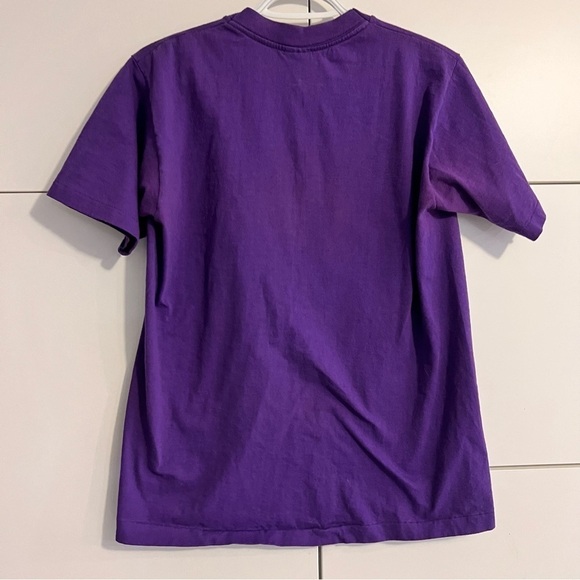 Vintage 90s Florida Flamingo Shirt M Purple - Picture 6 of 8